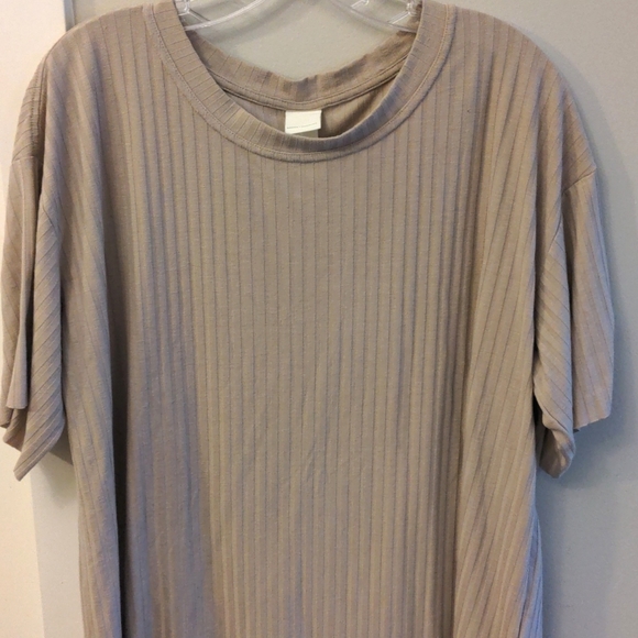 H&M Ribbed Jersey T-Shirt - Picture 1 of 4